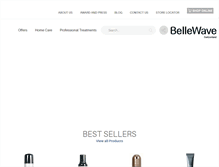 Tablet Screenshot of bellewave.com